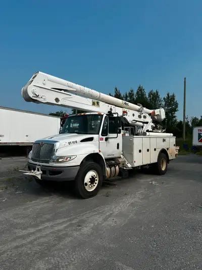 2016 International 4300 with an Altec AA55 Boom. Contact for more details, truck is available! Sold...