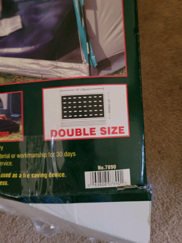 Double Air Mattress in Other in Lethbridge - Image 2