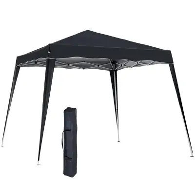 Outsunny 8′ x 8′ Pop Up Canopy Tent with Inclined Legs... ID# 70, View more