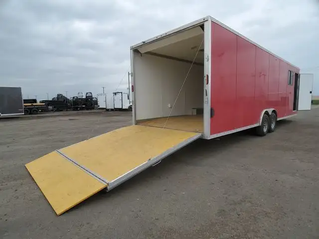 2019 FACTORY OUTLET TRAILERS 28ft Enclosed Cargo Trailer in Cargo & Utility Trailers in Edmonton - Image 8