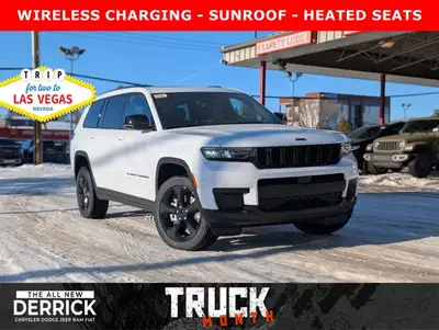 The new 2025 Jeep Grand Cherokee L Altitude is a versatile midsize SUV that combines capability, adv...