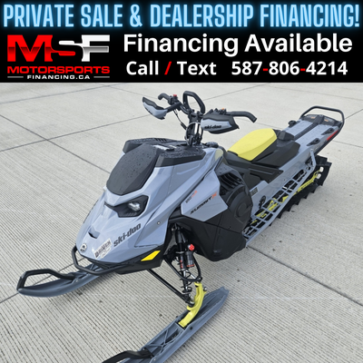 Welcome to Motorsports Financing - Kelowna! 2025 Skidoo Summit Engine: 900