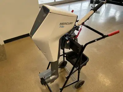 The Mercury Avator 7.5e electric outboard delivers clean, quiet power that's as simple to use as it...