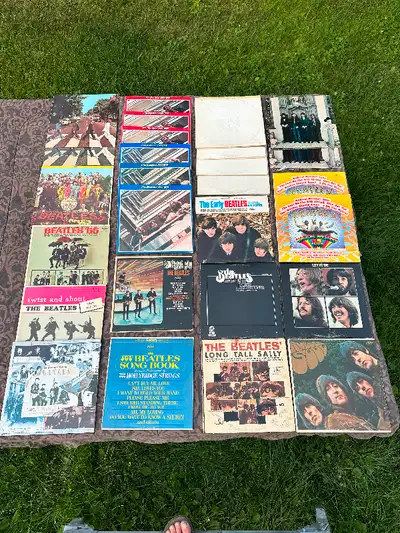 VINYL BEATLES RECORD HOARD, View more