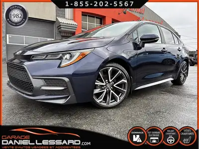 TOYOTA COROLLA SE GROUPE AMÉLIORÉ MAG 18" TOIT VOLANT+ SIÈGES CHAUFFANT RECHARGE SANS FILS À RÉPARÉ...