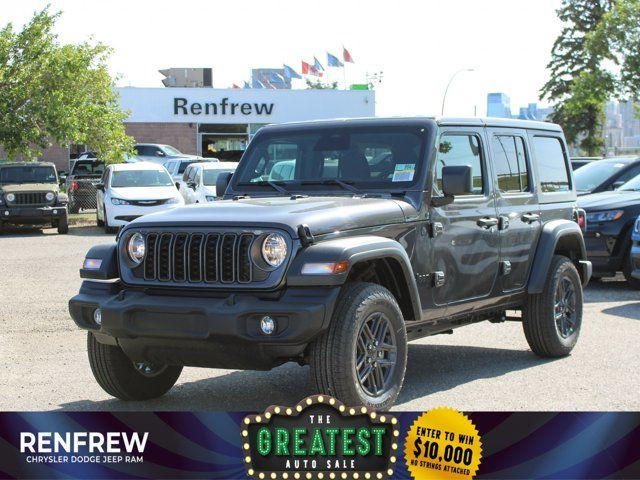 2025 Jeep Wrangler Sport S 4x4, Turbo, Heated Seats/Wheel in Cars & Trucks in Calgary