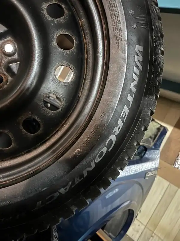 Honda CR-V 235-60-18 KIT PNEU HIVER 8/32 CONTINENTAL 2021 in Cars & Trucks in St-Georges-de-Beauce - Image 4