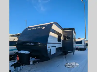 Dutchmen RV Aspen Trail LE travel trailer 26BH highlights: Double Entry Bedroom Double-Size Bunk Bed...