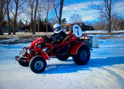 One of a kind dune buggy. Perfect vehicle to improve, change and tinker with. Powered with 750cc Kaw...