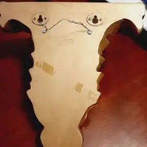 Vintage Golden Wall Sconce Shelf Large Mid Century Figurine in Home Décor & Accents in Markham / York Region - Image 5