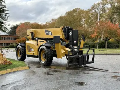2014 Caterpillar TL1055C Telehandler 4 Wheel Steering 55.1 Foot Max Height 10,000 LB / 4,536 KG Rate...