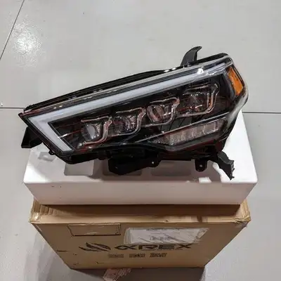 AlphaRex Nova LED Projector headlights for 2014-2020 Toyota 4Runner. Brand new in box. White DRL ver...