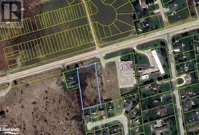 C2 Zoned lot with Highway 26 exposure on the West edge of Meaford. The North side of Highway 26 has...