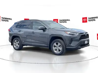Thornhill Toyota Proudly Presents This Gray 2025 Toyota RAV4 Hybrid with XLE AWD Package, Featuring:...