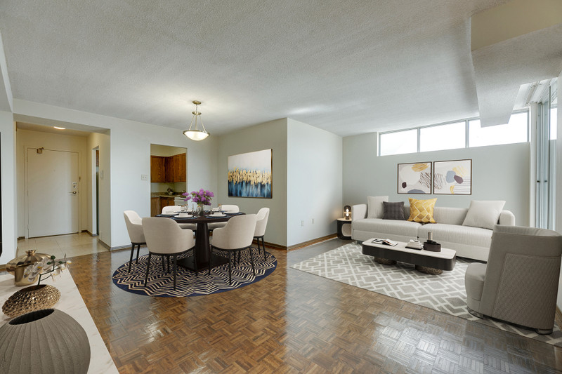 Spacious 2 Bedroom in Central Mississauga Long Term Rentals