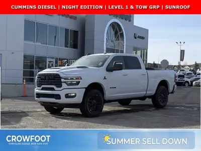 This Ram 3500 has a strong Intercooled Turbo Diesel I-6 6.7 L/408 engine powering this Automatic tra...