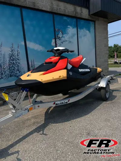 2024 Sea-Doo Spark 2 UP – BRAND NEW – 0 Kms Fun, lightweight, and built for pure excitement on the w...