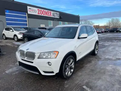 Zoomer Auto 2013 BMW X3 comes with Power Windows, Navigation System, Cruise Control, Backup Camera,...