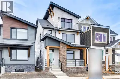 Scheduled tentatively for early 2026 possession, 28 Bluerock Terrace SW features the Skyline model b...