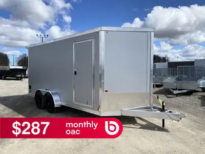 Canadian Mennonite Built Aluminum Enclosed Cargo Trailer is $13,790.00 or $275.78/month! Ord: E2036-...