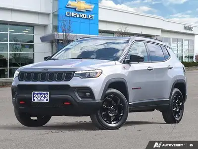 Experience the thrill of adventure with this 2023 Jeep Compass Trailhawk Elite, boasting a powerful...