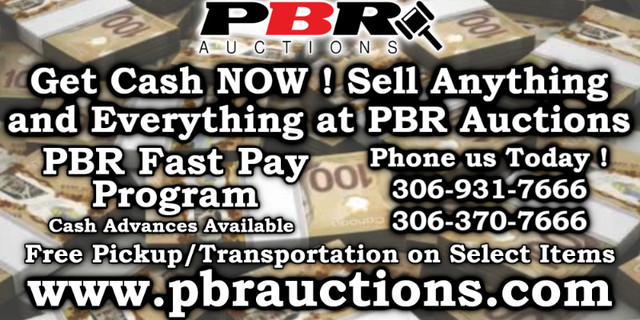 Get CASH Now ! Sell Anything and Everything at PBR Auctions in Power Tools in Saskatoon