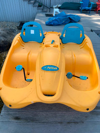 Pelican paddle boat excellent condition