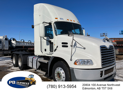 2014 Mack Pinnacle CXU613 T/A Daycab MP8 – 505 horsepower engine, Eaton Fuller 10 speed transmission...