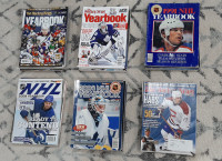 Collection of NHL Hockey Yearbooks 34 issues, 30 years, Leafs