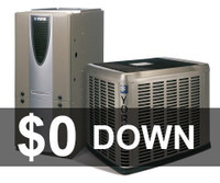 RENT TO OWN  <<<< AIR CONDITIONER >>>> FURNACE - $0 DOWN