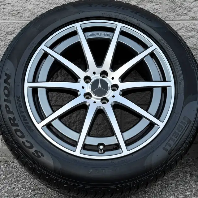 (99%) 4x MB GLE 53 | 63s AMG 20" OEM Winter Wheels Package in Tires & Rims in City of Toronto - Image 3