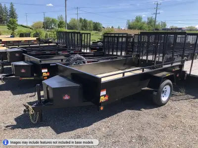 Miska 5'x10' in.Herculesin. Premium Steel Utility Trailer - Made in Canada Ready to Roll, starting a...