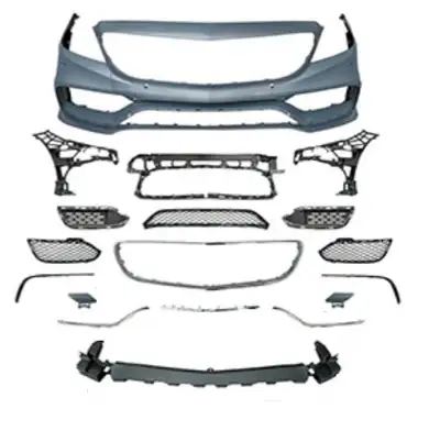 MERCEDES W218 CLS63 FRONT BUMPER FITS 2013 2014 2015 2016 2017 CLS550 CLS400 ALSO SELL SPOILER DIFFU...
