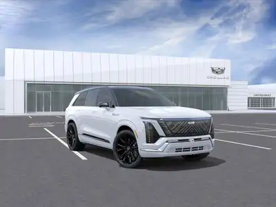 Experience the luxury and versatility of the 2026 Cadillac VISTIQ Platinum in a sophisticated all-wh...