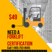 LOOKING TO BECOME A CERTIFIED FORKLIFT OPERATOR?