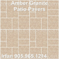 Beige Granite Patio Pavers Amber Flagstone Pavers