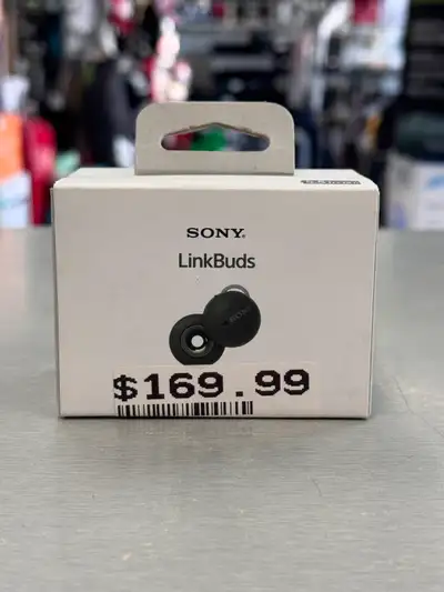 Sony LinkBuds Truly Wireless Earbuds - BRAND NEW Unique open ring driver links your content and what...