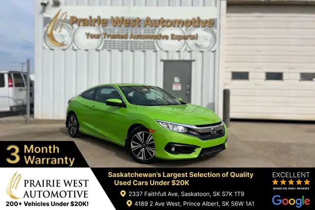 2016 Honda Civic EX-T | Command Start | Reverse Camera