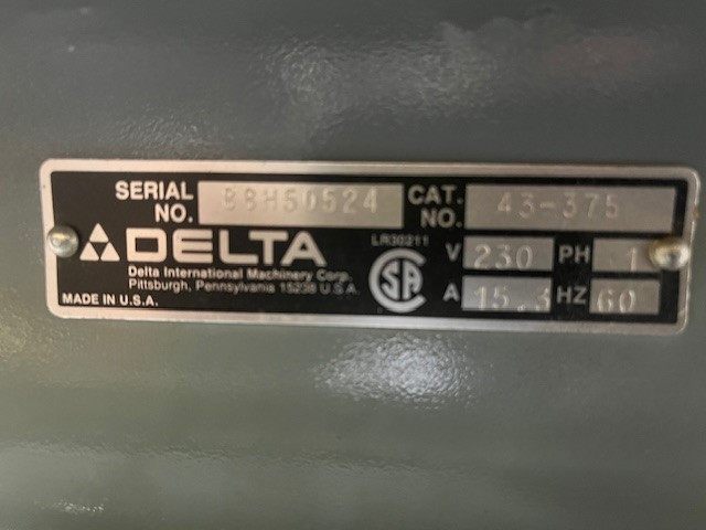 DELTA TWO SPEED HEAVY DUTY SHAPER- AS NEW CONDITION in Power Tools in Markham / York Region - Image 2
