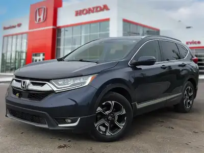NEW TO CANADA? WE HAVE AN APPROVAL WAITING FOR YOU! The 2017 Honda CR-V Touring is a well-rounded SU...