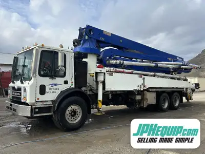 2013 Alliance 40M Concrete Pump on 2013 Mack MRU613 WE SHIP DIRECT TO YOU, USA, and Worldwide!! Fina...