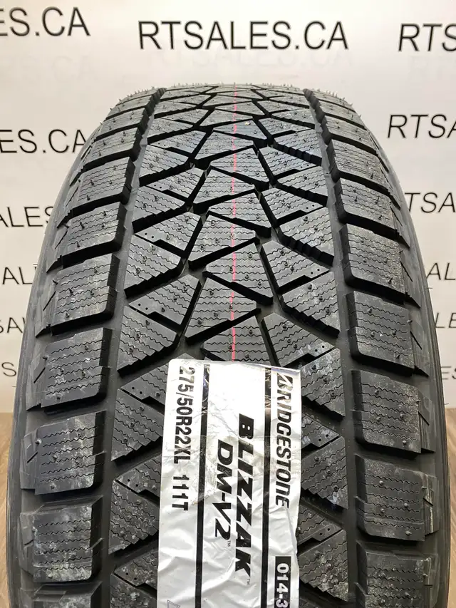275/50/22 Bridgestone BLIZZAK DM-V2 XL Winter Tires in Tires & Rims in Saskatoon - Image 2