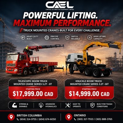 Explore Capital Auto Equipments range of Truck Crane Attachments, designed to transform your truck i...