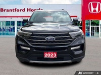 Powerfully efficient with its 2.3L I-4 EcoBoost engine, this 2023 Ford Explorer XLT in sleek Black d... (image 8)