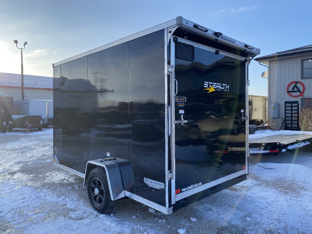 2025 Stealth Titan 7’ x 12’ x 84” V-Nose Enclosed Cargo Trailer in Cargo & Utility Trailers in Regina - Image 3