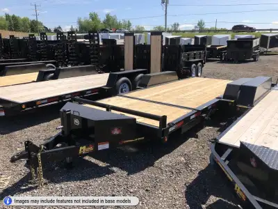 Tilt & Load Float Trailer By Miska Trailers - Made in Canada Easy to Load, 5 Ton Models starting at...