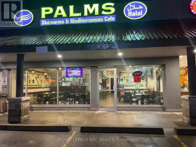 Fantastic opportunity to own a fully turnkey Mediterranean restaurant in a prime Niagara Falls plaza...