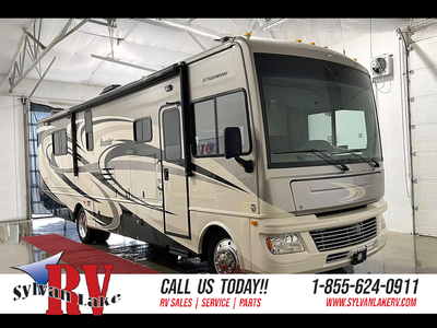 The 2014 Fleetwood Bounder 35K is a gas-powered Class A motorhome that blends residential comfort wi...