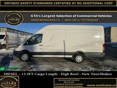 New Arrival - NEW TIRES, NEW BRAKES, FRESH OIL - CERTIFIED AT NO ADDITIONAL COST - 2017 Ford Transit...
