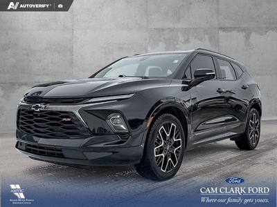 ? 2023 Chevrolet Blazer RS AWD – Black | 3.5L Engine | Sporty Style & Premium Features ?Introducing...